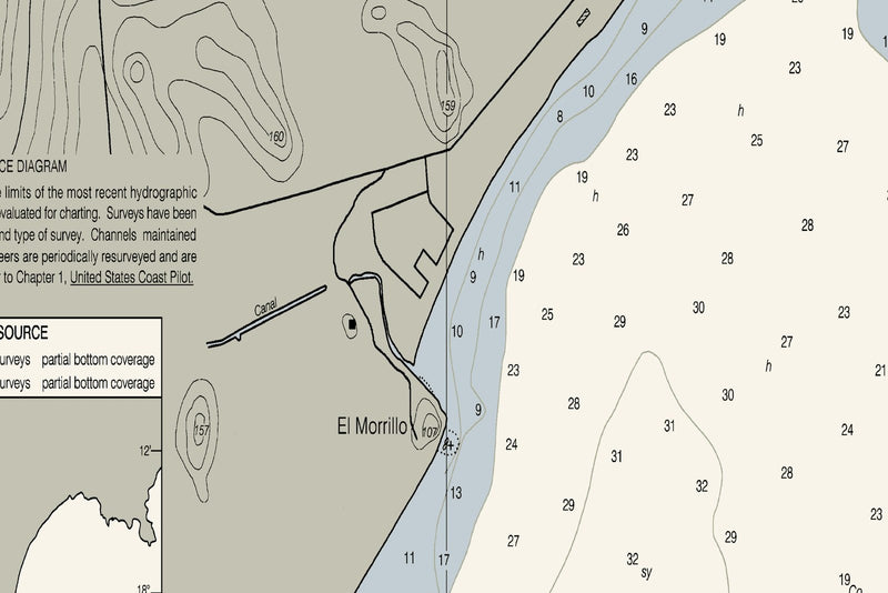 Punta Lima to Cayo Batata — print detail 1