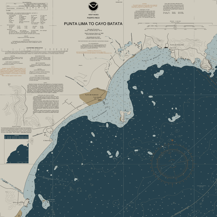 Punta Lima to Cayo Batata — Heritage Edition — Heritage Edition palette