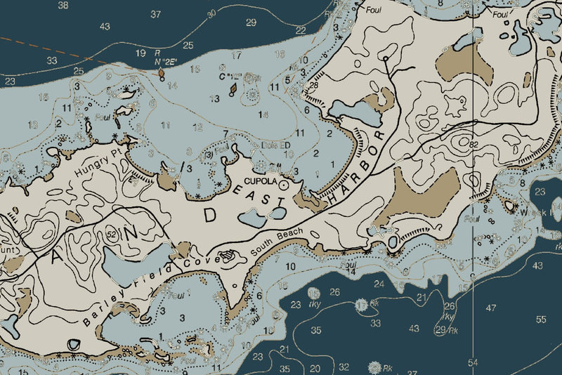 Watch Hill - Little Narragansett - Fishers Island Sound Nautical Chart — Heritage Edition — print detail 3