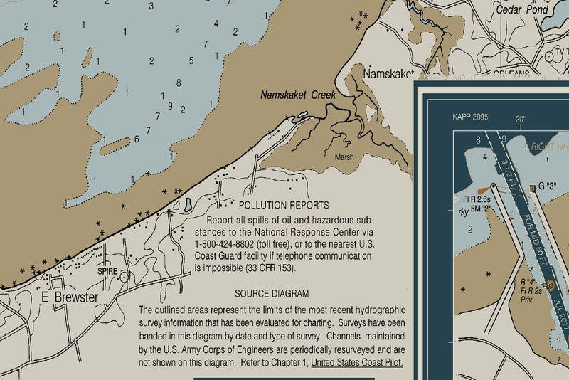 Wellfleet Harbor — Heritage Edition — print detail 3
