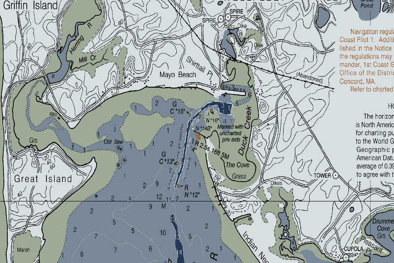 Wellfleet Harbor — Modern Edition — print detail 2