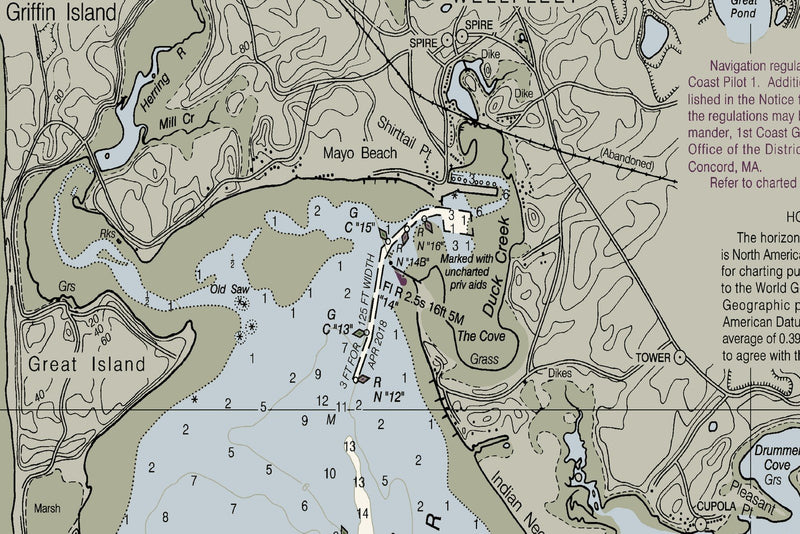 Wellfleet Harbor — print detail 2