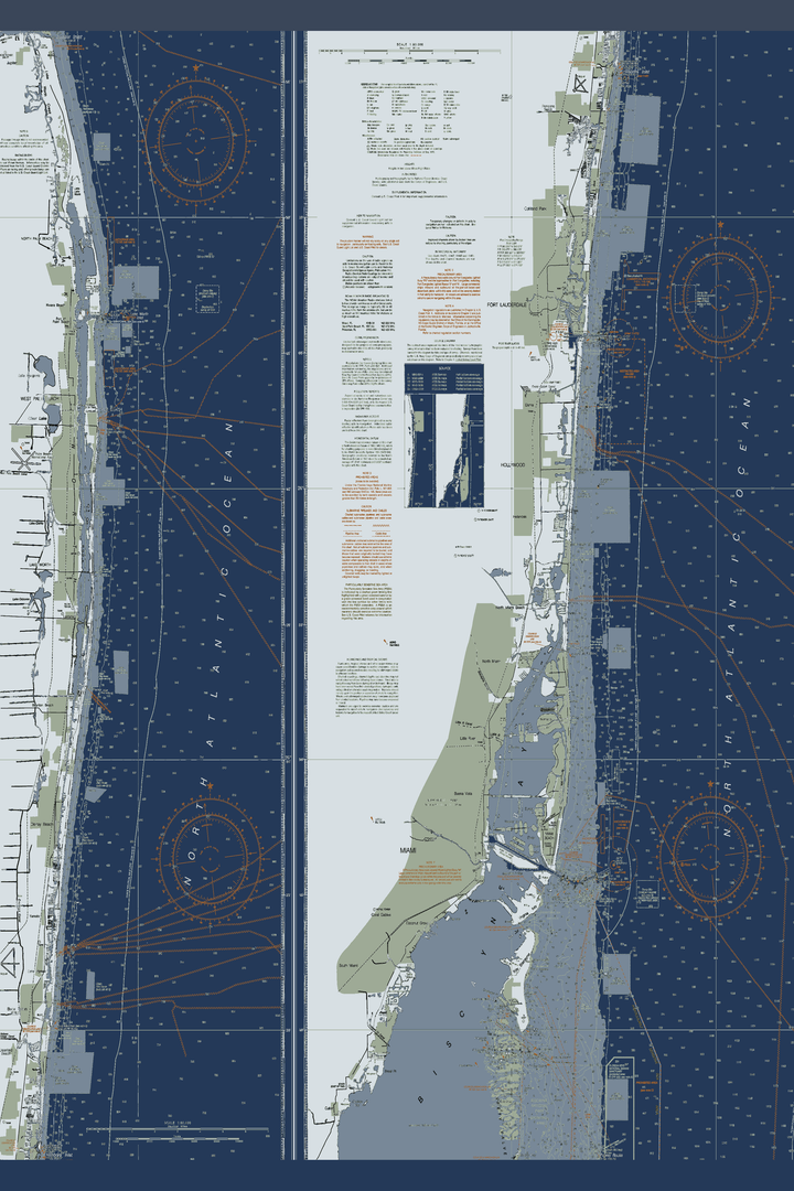 Jupiter Inlet to Fowey Rocks — Modern Edition — Modern Edition palette