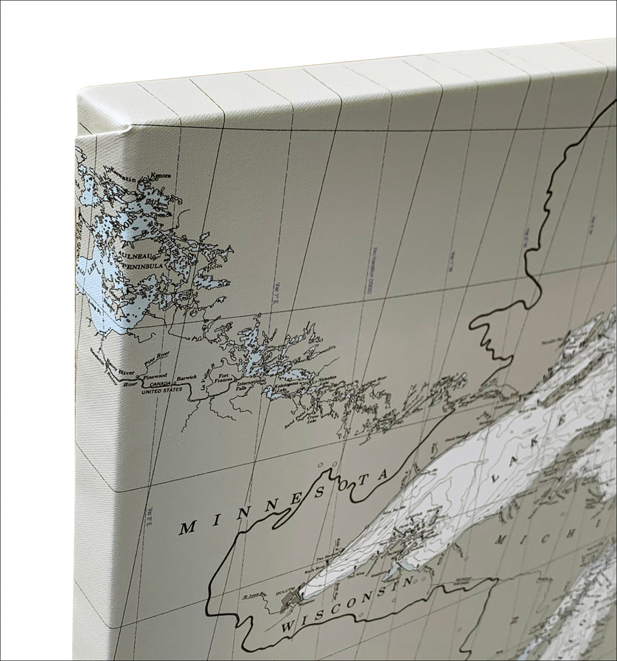 Lake Superior Nautical Chart