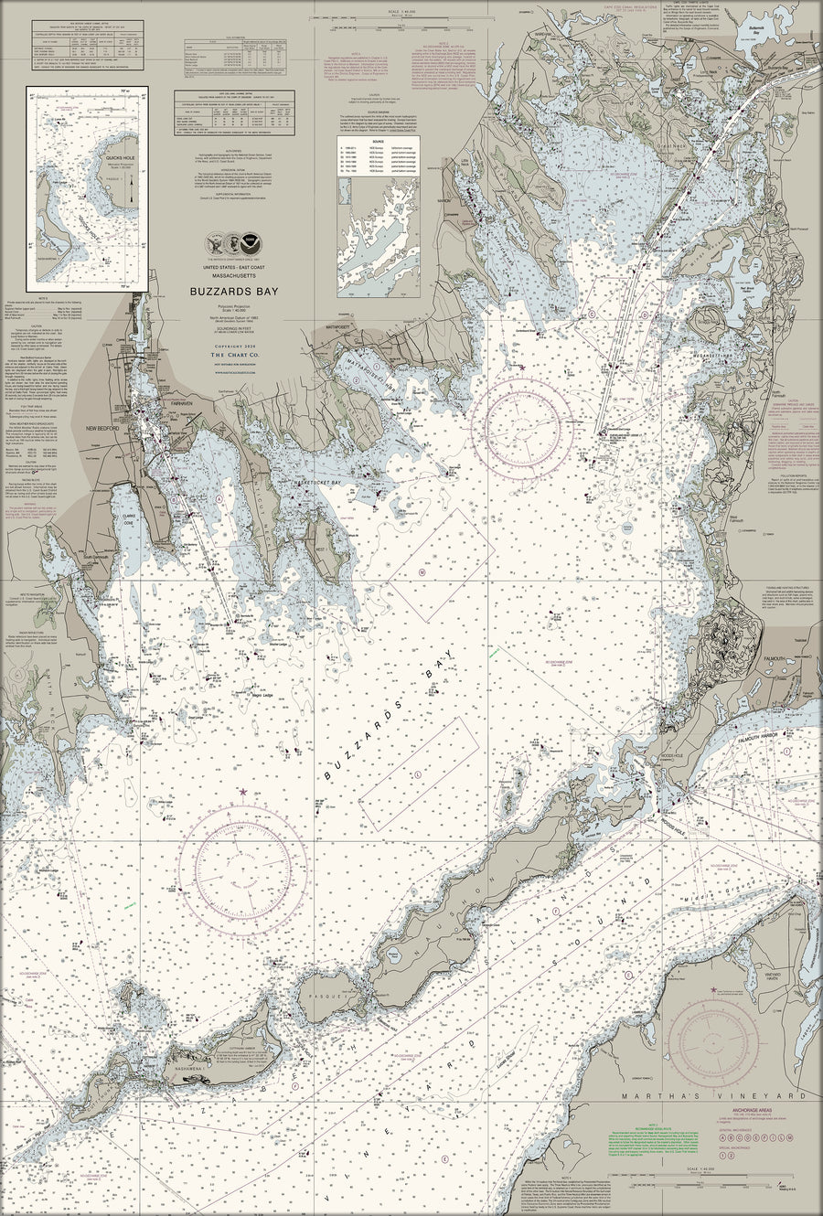 Buzzards Bay Nautical Chart