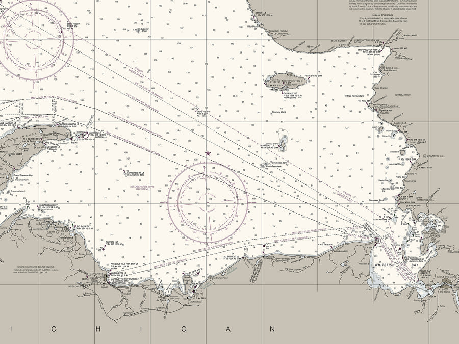 Lake Superior Nautical Chart