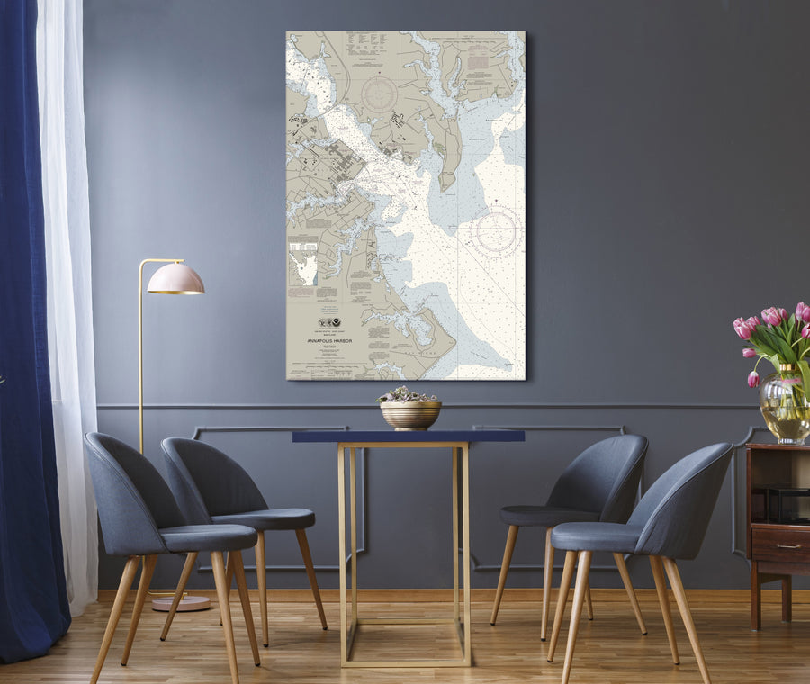 Annapolis Harbor Nautical Chart