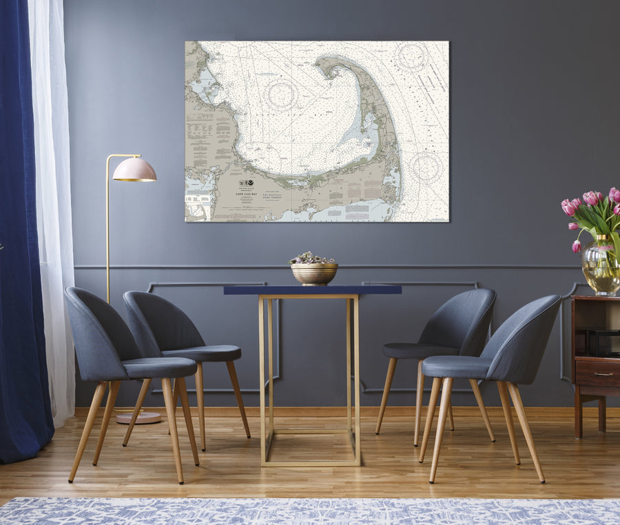 Cape Cod Bay Nautical Chart – The Nautical Chart Company