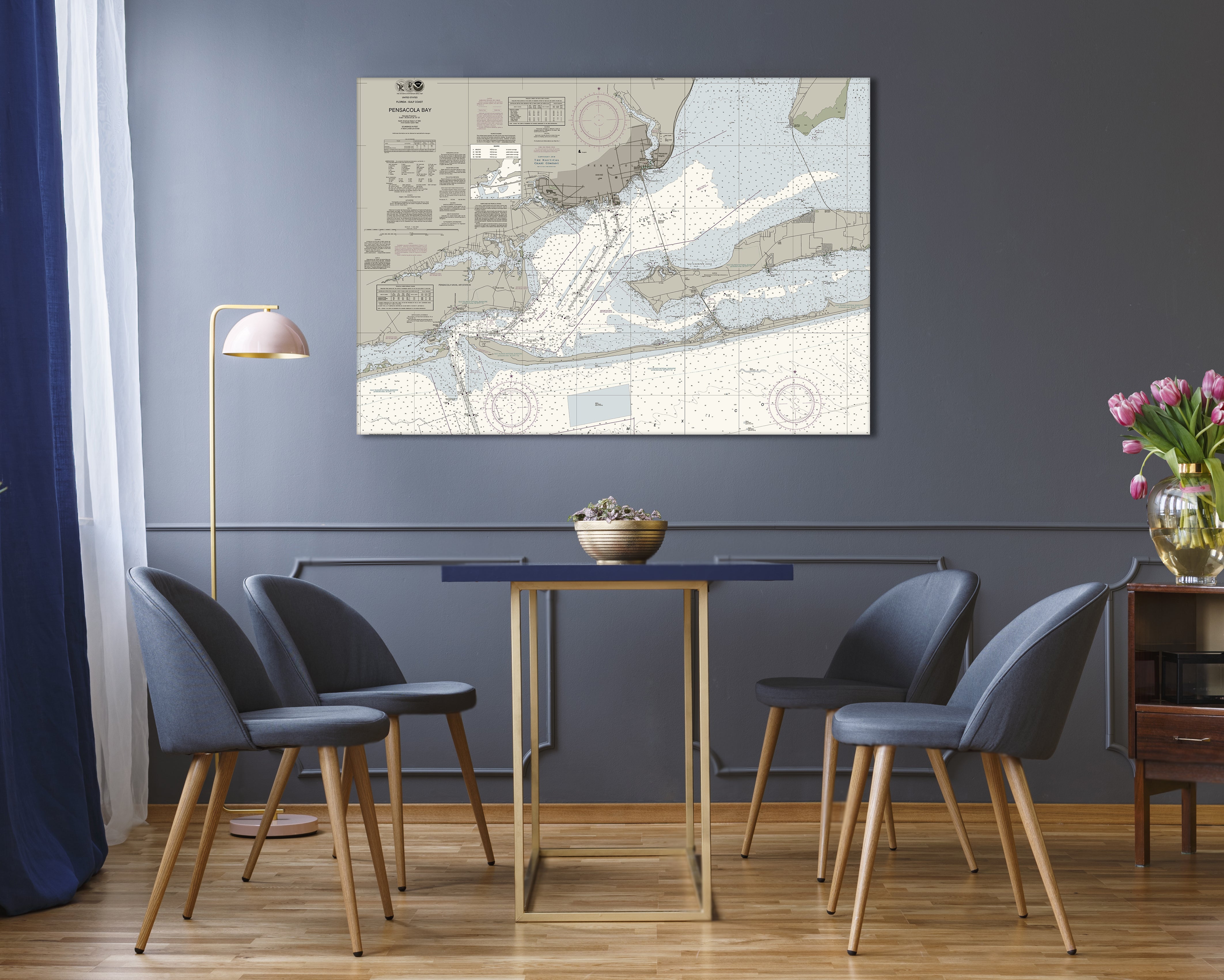 Pensacola Bay Nautical Chart The Nautical Chart Company