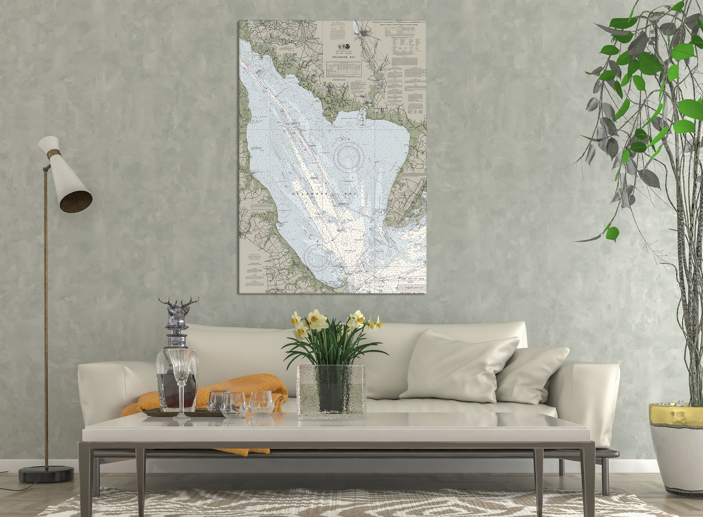 Delaware Bay Nautical Chart