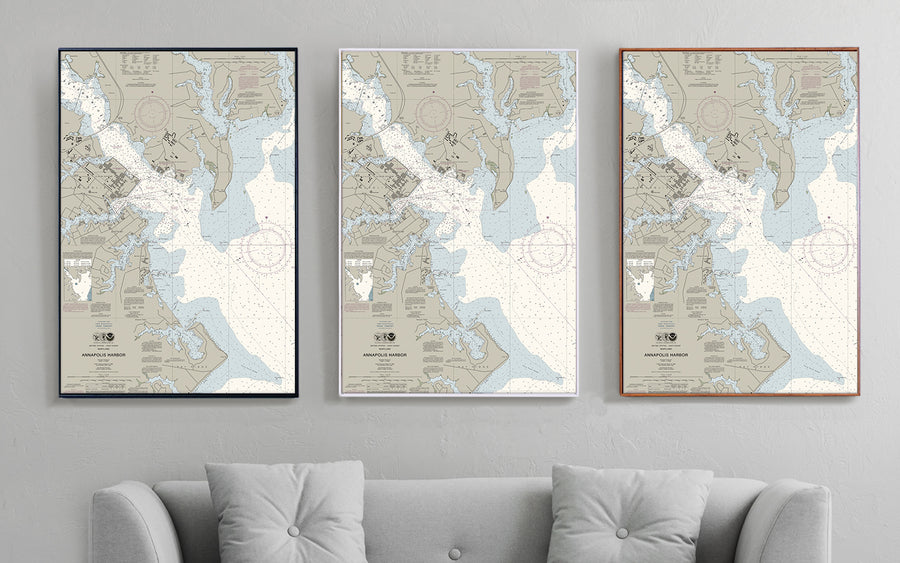 Annapolis Harbor Nautical Chart