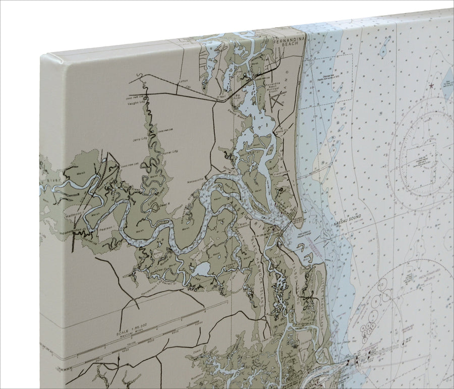 Amelia Island To St Augustine Nautical Chart