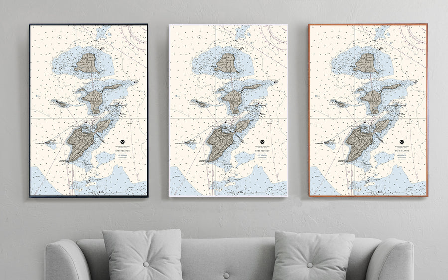 Bass Islands, Ohio Nautical Chart  - Put In Bay