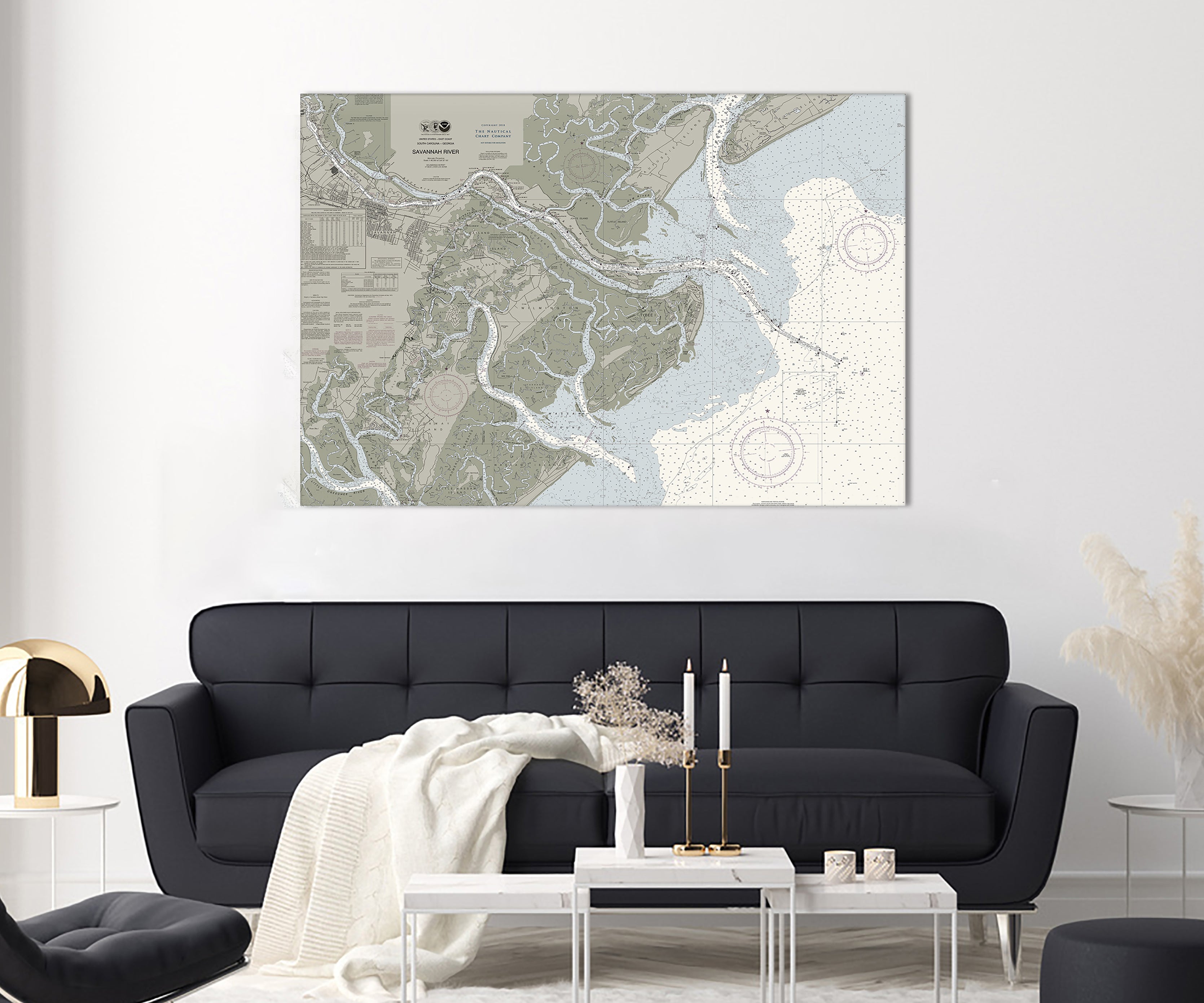 Savannah River Nautical Chart The Nautical Chart Company savannah-river-nautical-chart-the-nautical-chart-company