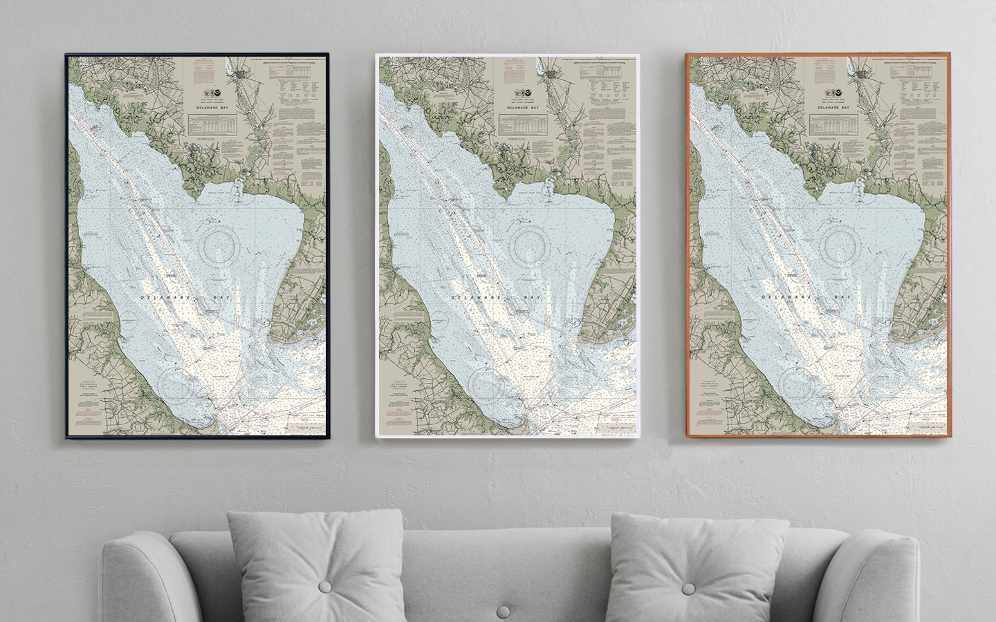 Delaware Bay Nautical Chart