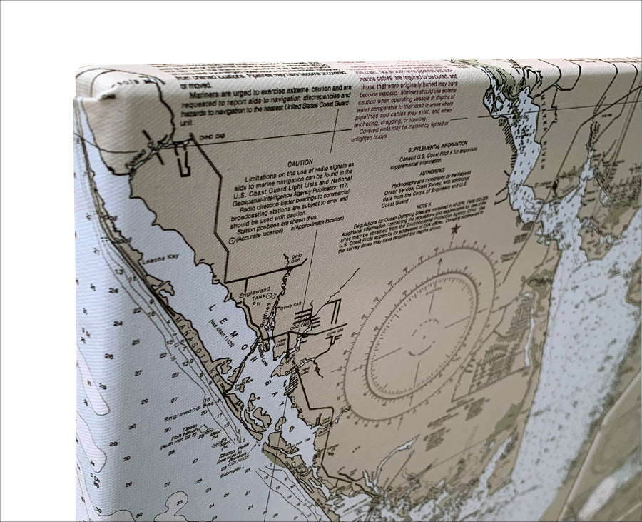 Estero Bay to Lemon Bay Nautical Chart - Ft Myers, Sanibel & Punta Gorda