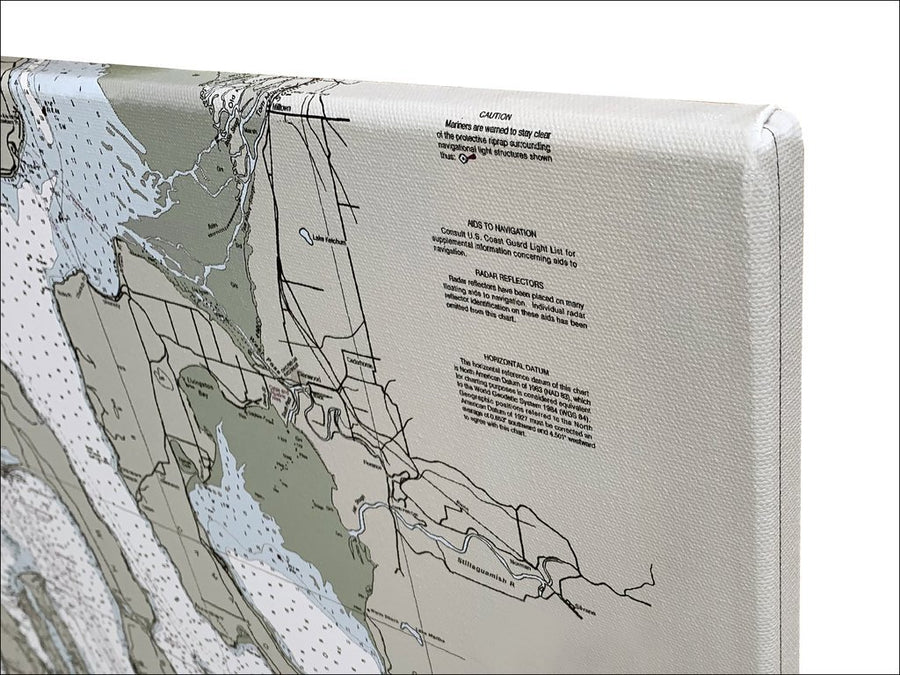 Anacortes To Skagit Bay Nautical Chart - Padilla Bay