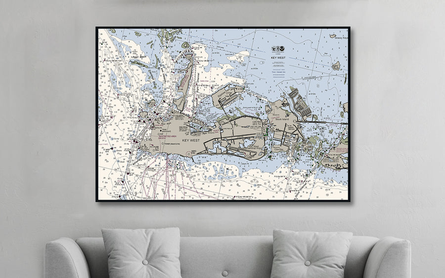 Key West Nautical Chart