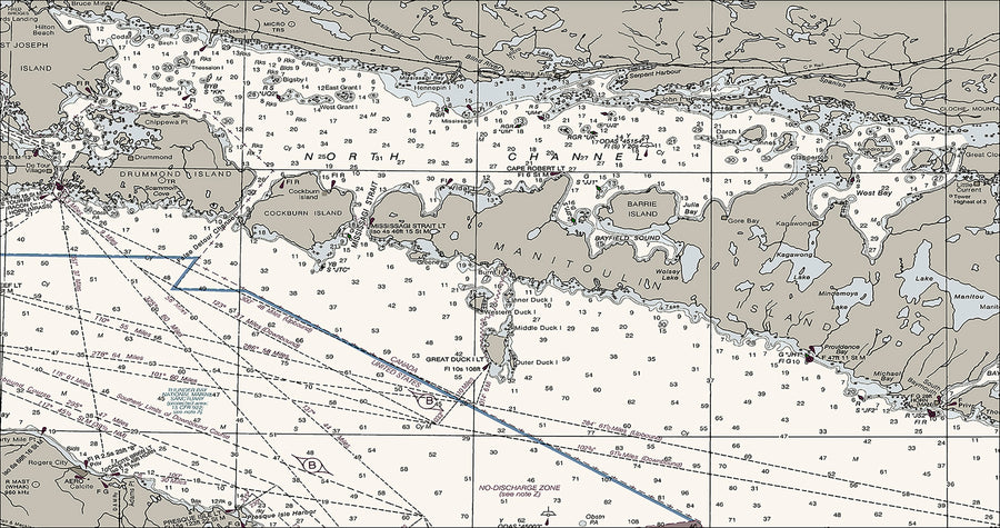 Lake Huron Nautical Chart