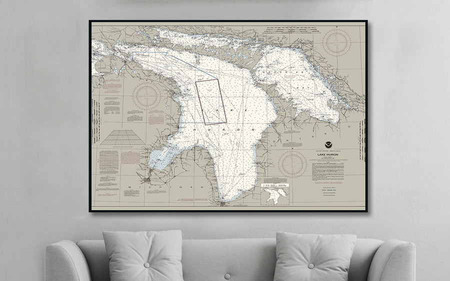 Lake Huron Nautical Chart