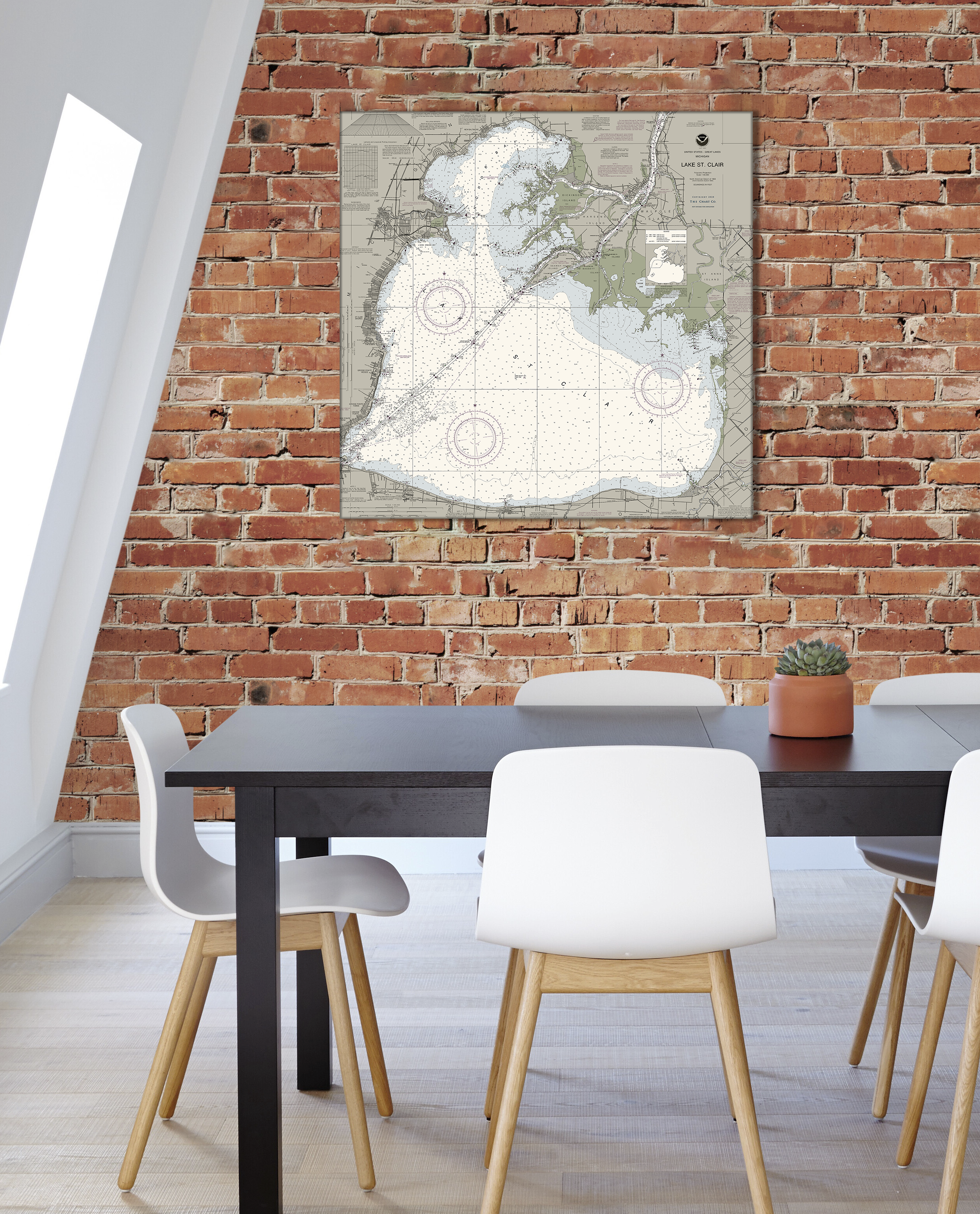 Lake St Clair Nautical Chart – The Nautical Chart Company