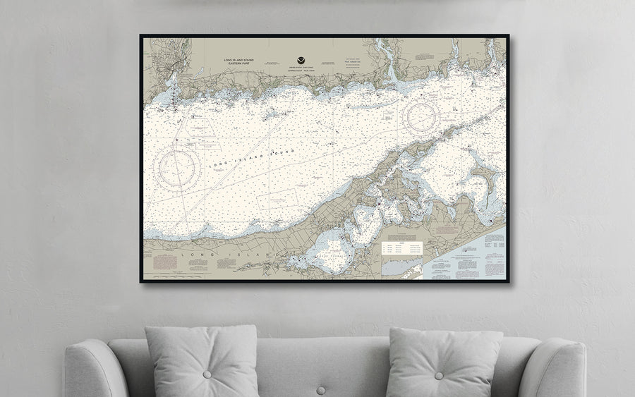 Long Island Sound - Eastern Part Nautical Chart