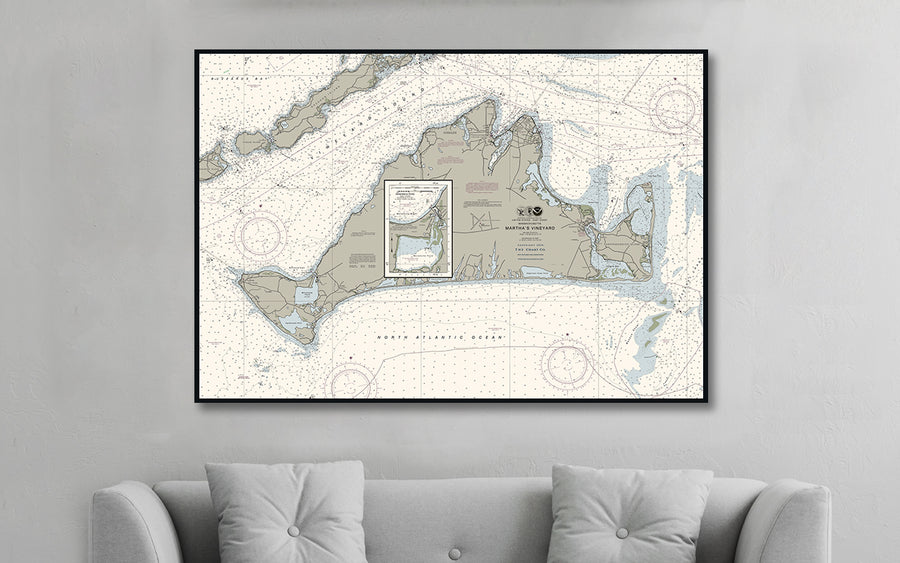 Martha's Vineyard Nautical Chart