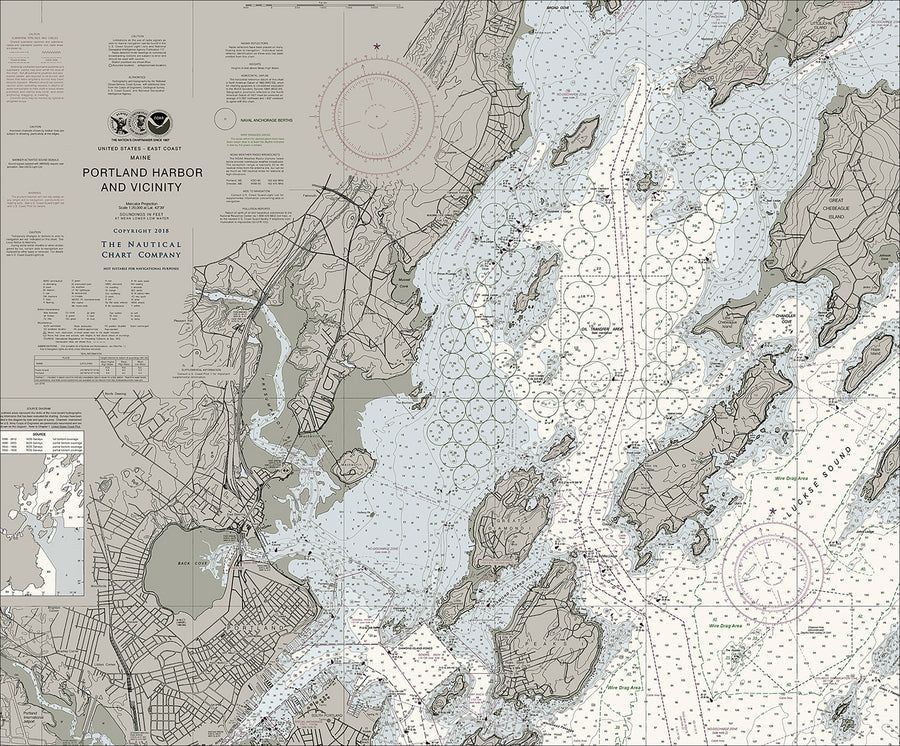 Portland Harbor, ME and Vicinity
