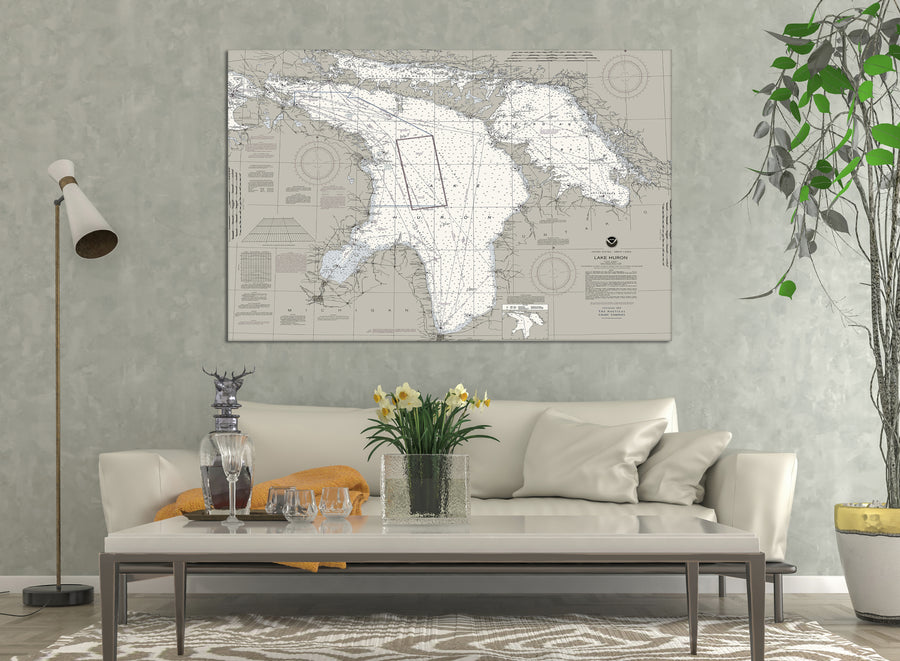 Lake Huron Nautical Chart