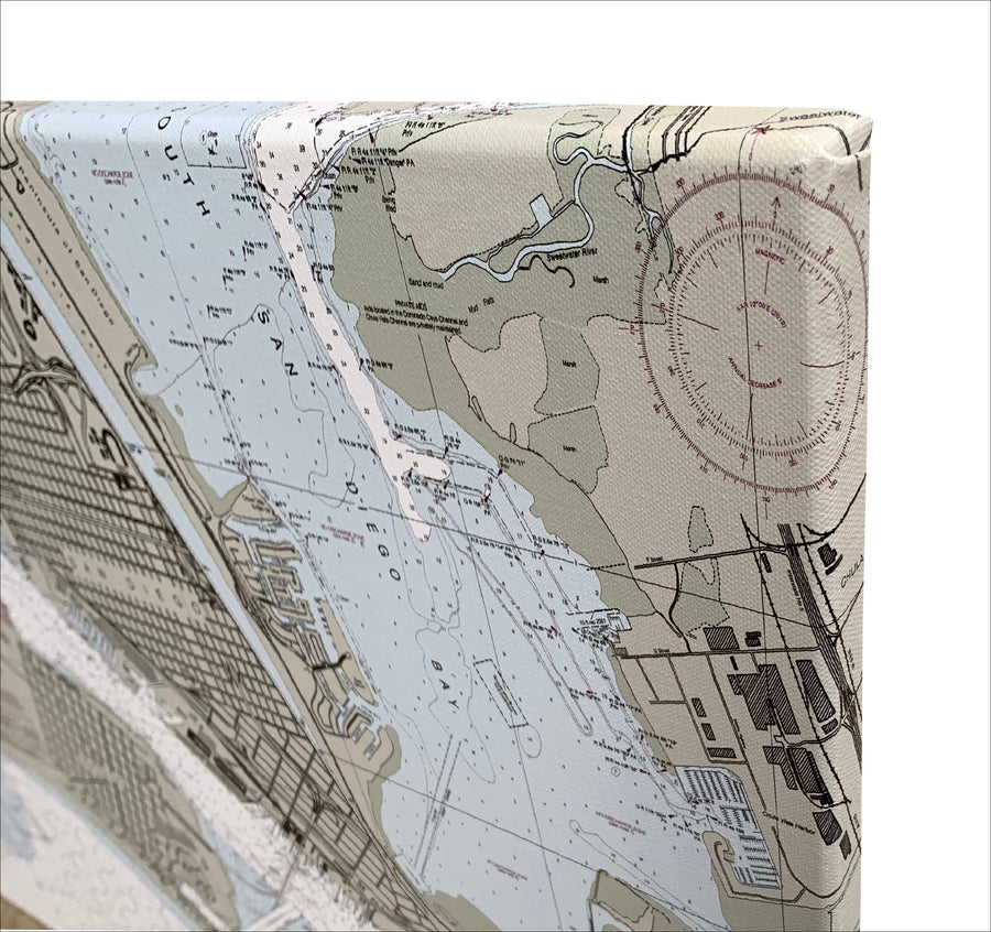 San Diego Bay Nautical Chart