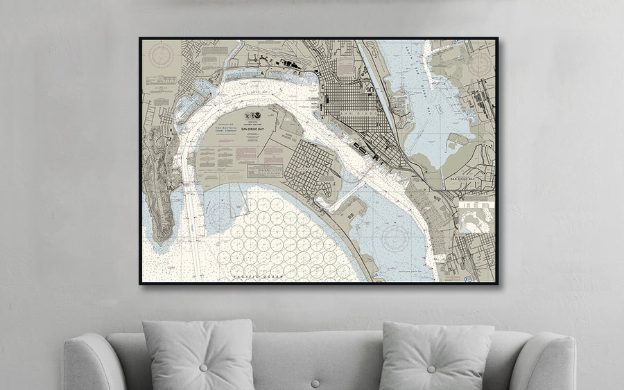 San Diego Bay Nautical Chart The Nautical Chart Company san-diego-bay-nautical-chart-the-nautical-chart-company
