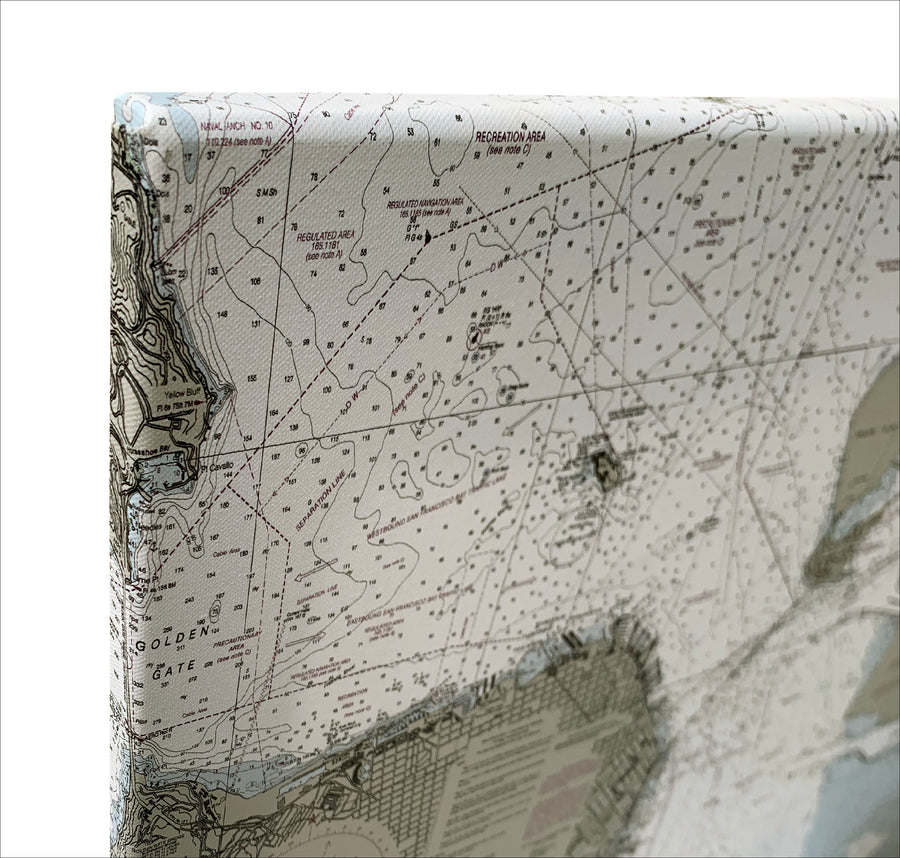 Entrance to San Francisco Bay Nautical Chart